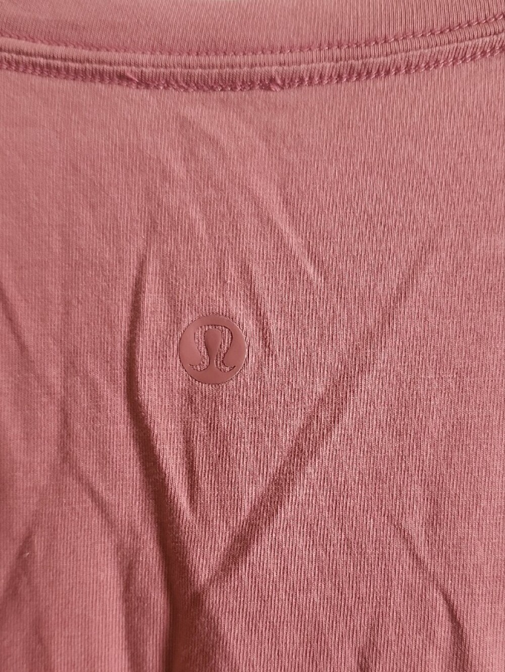 LuluLemon Love Curved-hem Crewneck T-shirt In Dusty Rose - Picture 2 of 3